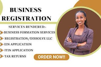 obtain you ein number tax id for llc US and non resident from irs