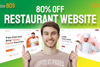 build a restaurant website with online ordering system