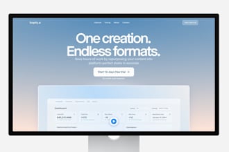 build and develop website in framer