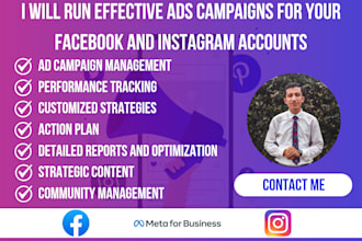 effective ads campaigns and content for your facebook and instagram accounts