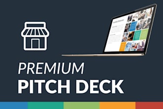 design or redesign powerpoint presentation, investor pitch deck, google slides