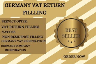 do vat and company registration for germany, UK lativia, france, cyprus, poland
