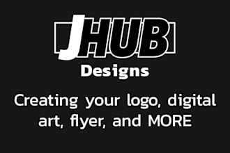 design your logo, digital art, flyer, and more