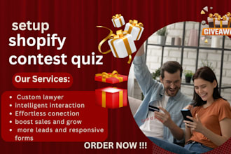 setup shopify contest quiz giveaway ninja gleam viral sweep sweepwidget quizive