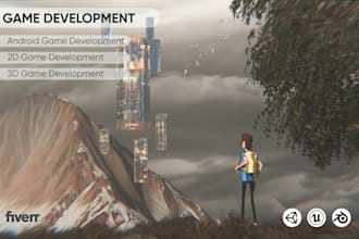 develop ready to publish 2d, 3d unity games for you