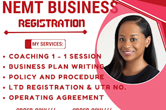 setup daycare nemt home healthcare business develop policy and procedures manual