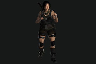 fix model, control rig and animate unreal engine character, 4k texture,vrm ,nsfw