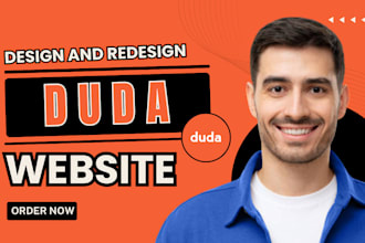 build duda website design duda website redesign landing page with duda builder