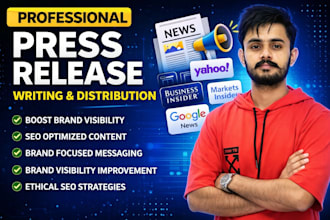 write and publish SEO press release for your brand