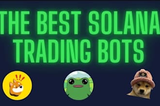 solana volume bot, voice talking bot, crypto trading bot, trending solana bot