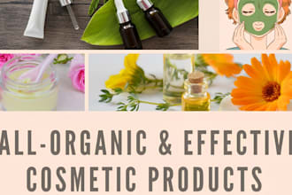 be cosmetic chemist to develop formulation for organic product