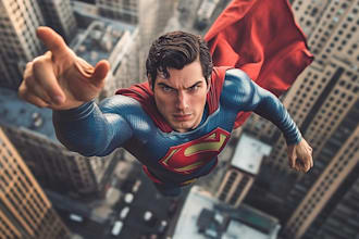 draw you as an amazing superhero