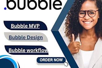 do bubble app, bubble website,api integration,saas mvp,unbounce,crm app,ai chat