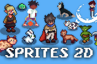 create pixel art sprites sheets for your game