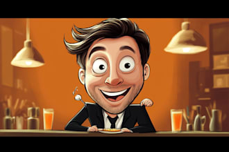 draw amazing caricature design for you