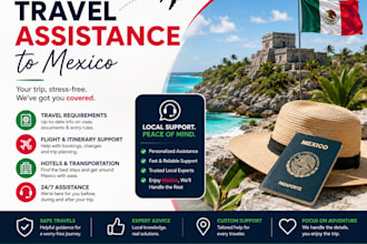 be your travel planner and assistant anywhere in mexico