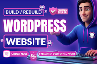 build or rebuild a wordpress website