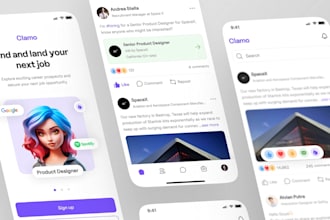 build HQ job portal app, handyman app, job searching app, board like taskrabbit