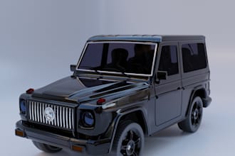 create realistic 3d car modeling car model 3d cad modeling 3d car for 3d print