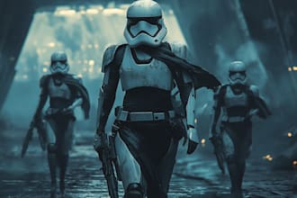 design your sci fi and star wars character