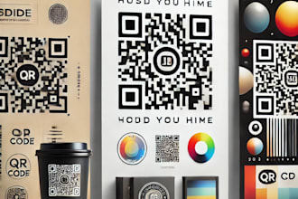 design custom qr codes with logo, colors, and fast delivery