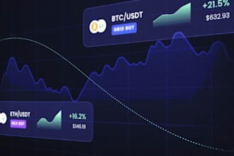 create a scalable crypto trading bots with binance, bybit, kucoin, dex exchanges