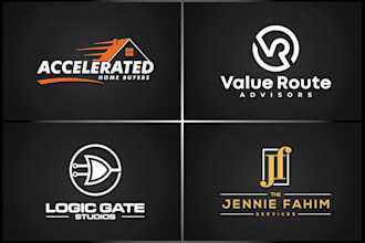 design professional modern minimalist logo in 24 hours