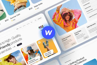 design, redesign, fix, and update professional webflow website, figma to webflow