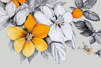 draw botanical and anatomical scientific illustrations
