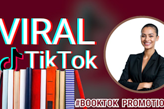 promote and rank your book viral on tiktok booktok, bookrank organically