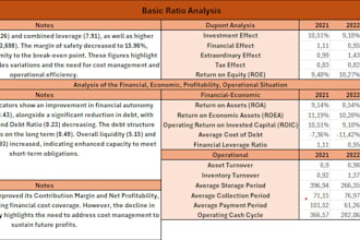 do finance, ratio indicators and sugestions to your business