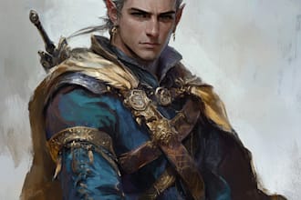 draw your dnd character, fantasy, fanart character,