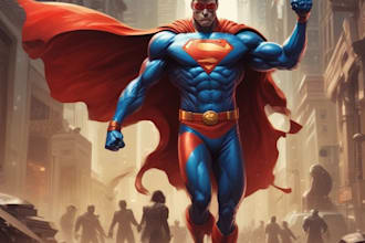 draw superhero character art