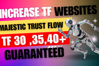 increase url trust flow tf 40 plus with quality link