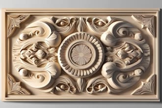 sculpt 3d bas relief for laser cutting engraving cnc design 3d printing stl dwg