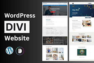 build divi wordpress website with divi builder