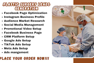 plastic surgery leads cosmetic surgery marketing facelift leads bbl facebook ads