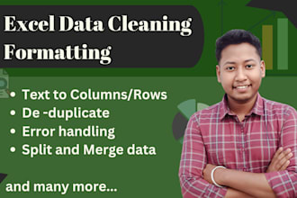 clean, organize and merge excel or CSV data