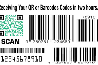 create qr codes with your logo and barcodes for your product