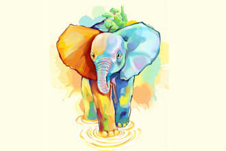 design digital artwork canvas printing logo