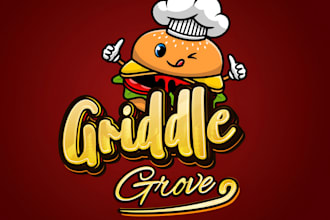 make a modern candy, fastfood, bakery, restaurant, coffee shop and food logo