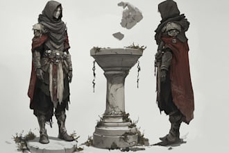 design a dnd character art and dnd character art unique