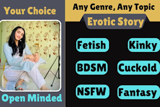 write erotic stories, kinky articles, and romance story