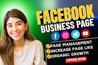 manage your facebook page with attractive posts and grow fan