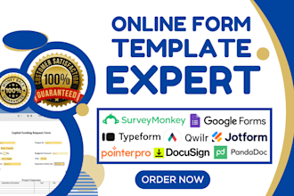 do docusign pandadoc jotform typeform surveymonkey qwilr google forms pointerpro