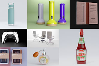 do 3d modeling, texturing, lighting and rendering in blender