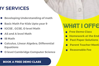 tutor gcse igcse o a level math for exam preperation