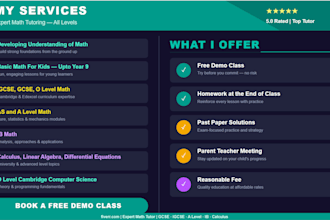 tutor gcse igcse o a level math for exam preperation