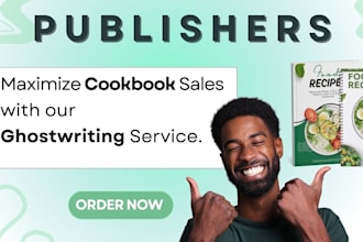 write a profitable recipe book or cookbook