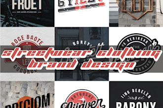 create y2k streetwear clthing brand logo